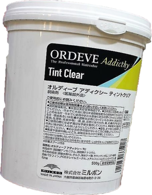 밀본올디브 어딕시 틴트 클리어 블랙빼기/탈색약 500ml+블랙솔1개, 1개, 500ml