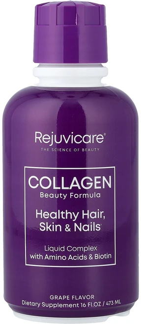 Rejuvicare 콜라겐 뷰티 포뮬라 액상 복합체 포도 맛 473ml(16fl oz) Rejuvicare (리쥬비케어), 1개, 473ml - 쿠팡