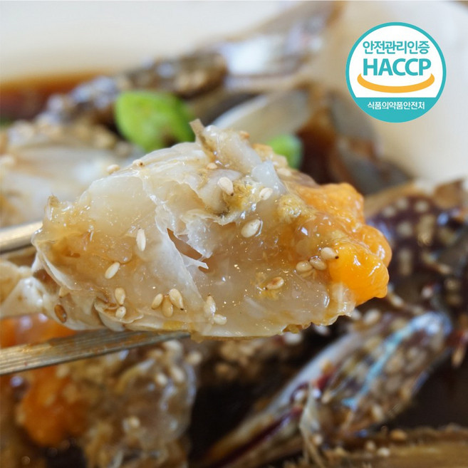 국내산 연평도 손질하여 먹기편한 절단꽃게 알배기 간장게장, 1개, 1kg