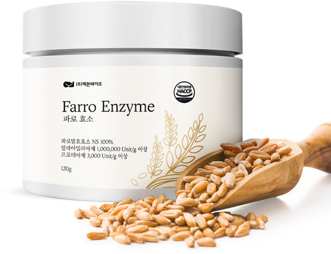 파로효소 100% 이탈리아산 발효효소 분말, 1개, 120g