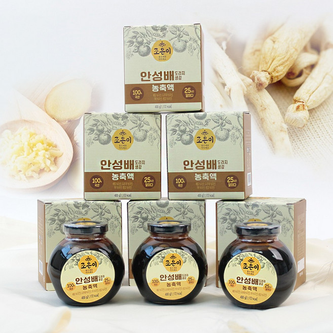 무설탕 수제 배도라지청 400g, 1개