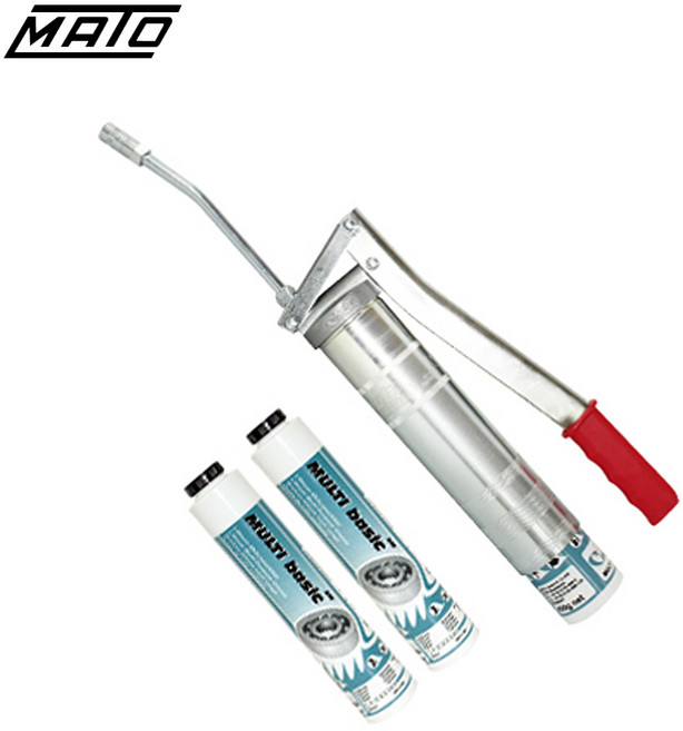 마토 루브셔틀 카트리지 구리스건 세트 (카트리지 2개포함) 구리스 주입기 펌프 독일제, 1개