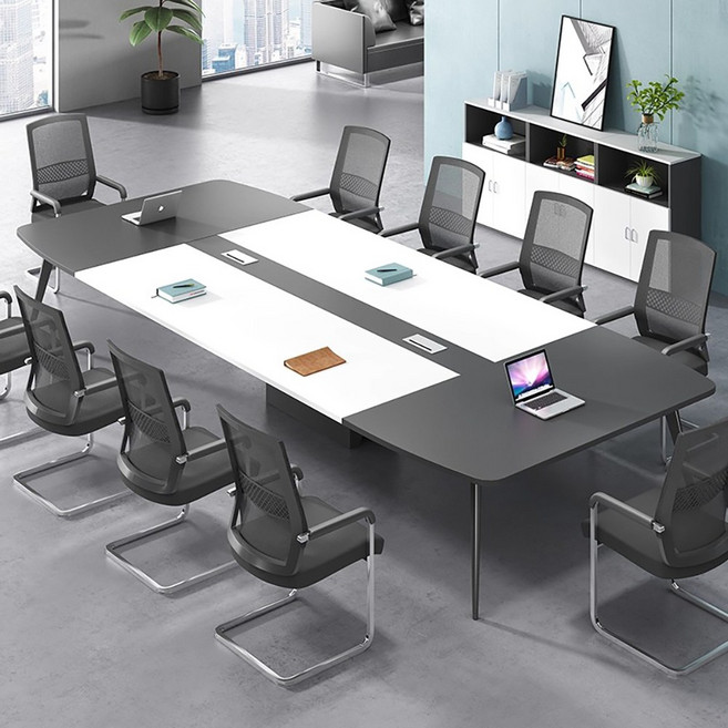 오피스 대형 회의용 테이블 4/6인용 회의용 연수용 사무용 테이블, PJ03