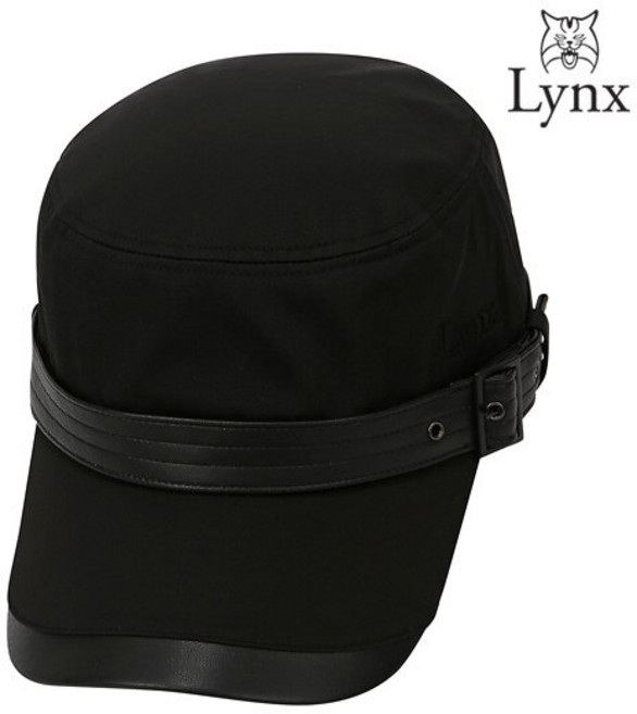 링스골프 링스 여성 벨트 포인트 군모 L21A1CP653_BK, 1개, BK_FREE