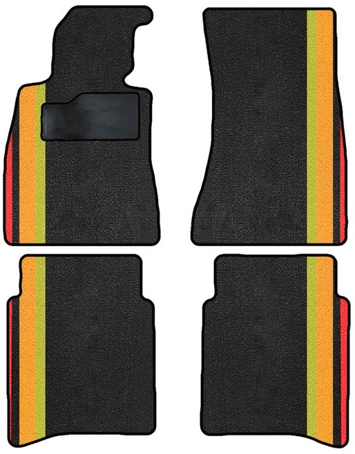 메르세데스 벤츠 S클래스 20-25 W223 5인승 S350 S400 S450 S500 S580 S680 전용 버튼식 카매트 바닥 매트 호환, 블랙