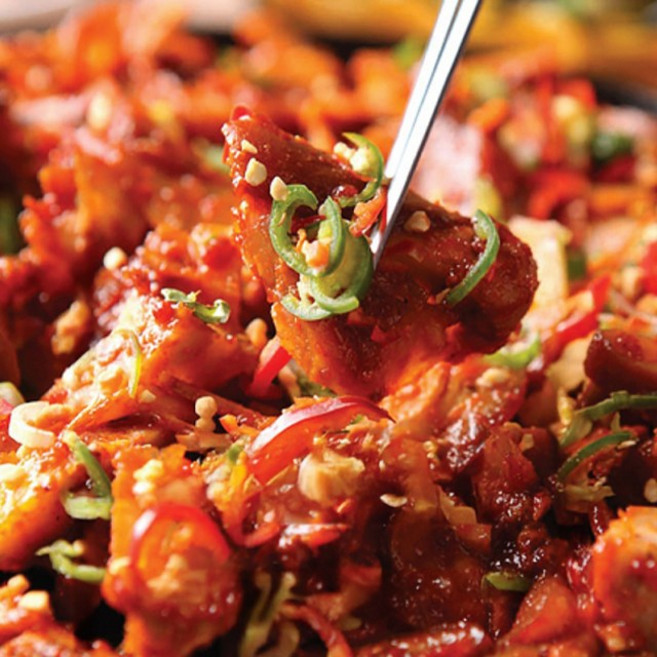 봄날장터 제주돼지 제육볶음 2인분 600g x 1팩, 1개