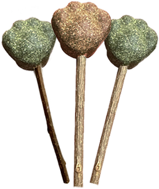 펫쭈 고양이 캣닢 마따따비 막대 스틱 장난 캣닢, 1세트, 발바닥