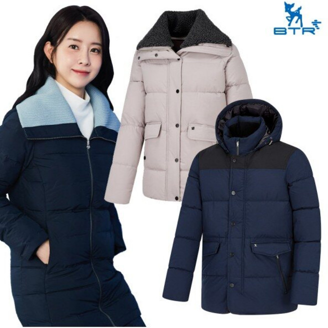 비티알 비티알 BTR 남여 겨울 골프 패딩자켓 2종