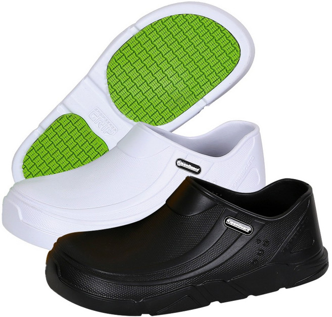 유한킴벌리 크린가드 S30 위생화 조리화 병원용 미끄럼방지, 1세트, 블랙