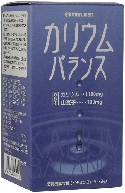 마루망 칼륨 밸런스 1100mg, 1개, 270정