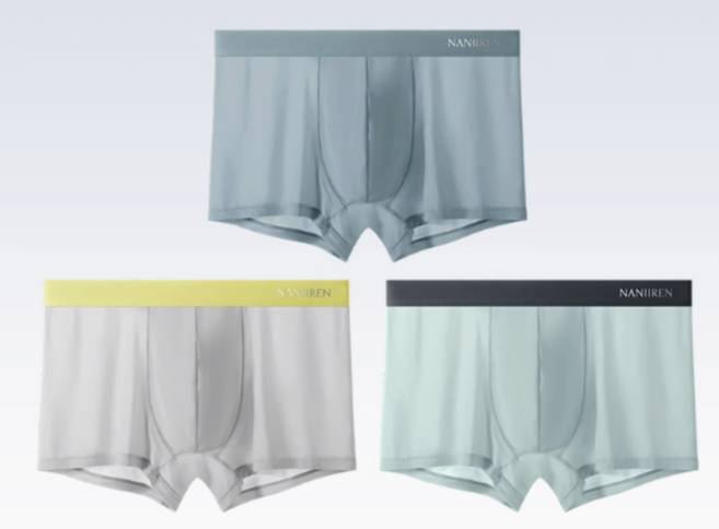 주니어 중학생 남아 쿨링 아이스 프리미엄 드로즈 여름 쿨 팬티 3종세트