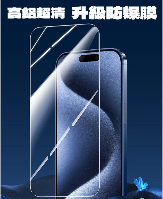 iPhone 14 Pro Max 玻璃保護貼, 1個, 【高鋁防爆】防窺,iPhone14Promax