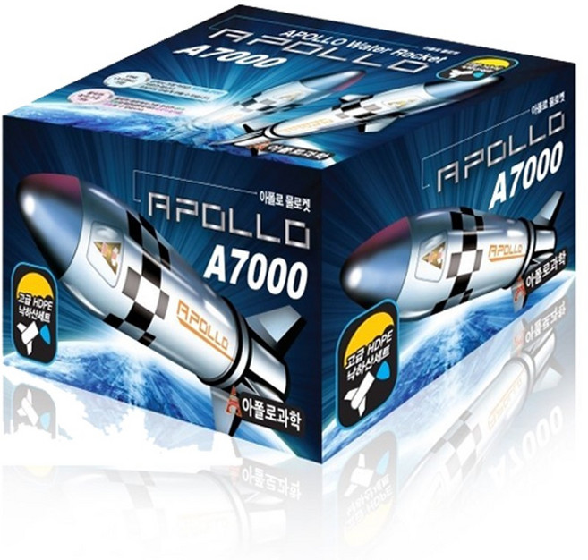 No70/아폴로 물로켓 탄두 낙하산세트포함 과학경진대회