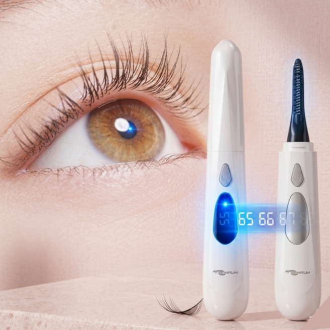 에코마음 4단계 온도조절 속눈썹 고데기, 화이트, 고데기2