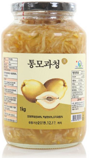 (고흥식품) 화학 첨가물이 없는 100% 통 모과차, 1개입, 1개, 1kg
