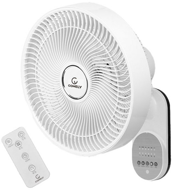코멜리 벽걸이 리모컨 선풍기 40cm, CYF-R6030D
