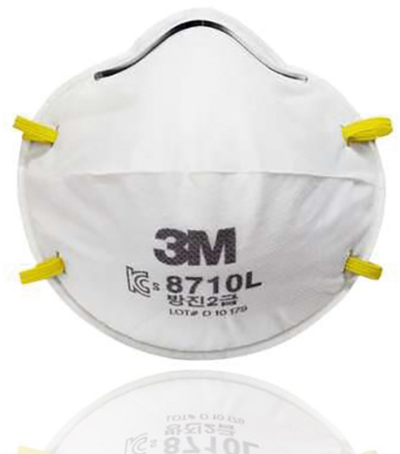 이와주 냄새차단마스크 3M 2급 방진 도색 락스 분진, 1개