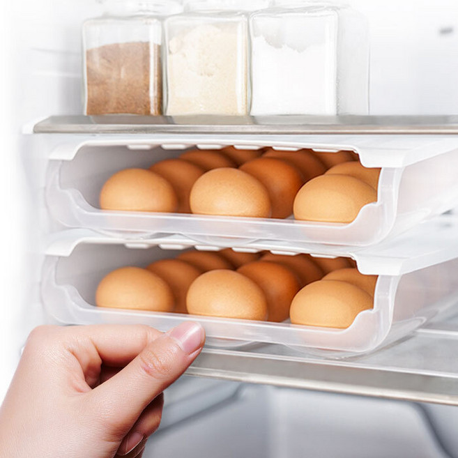 생활의신 오토 슬라이딩 18구 계란트레이, 2개
