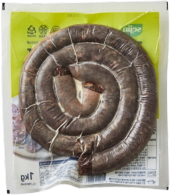 세진 통통 찰순대 1kg 냉장, 23개