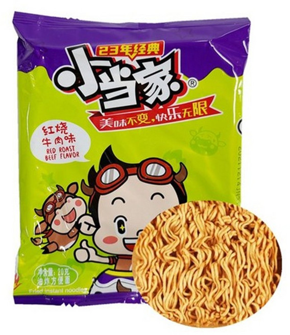 터보마켓 중국식품 라면과자 (홍쇼맛) 중국과자 20g, 1개