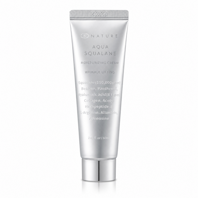 에스네이처 아쿠아 스쿠알란 수분크림, 60ml, 1개