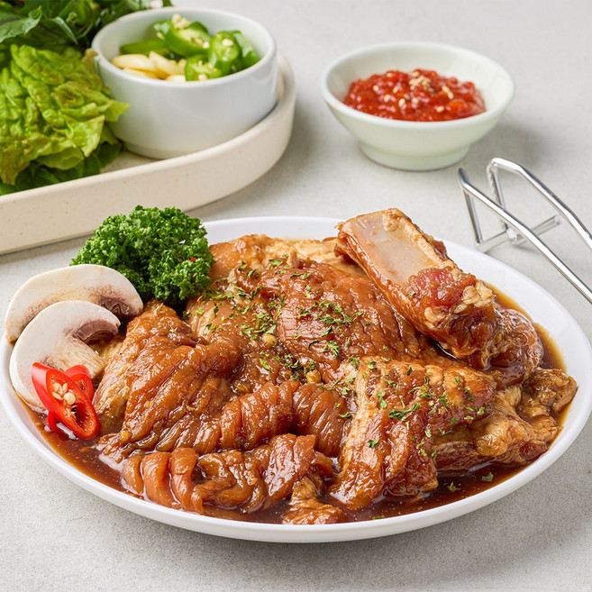 (당일제조) HACCP 울산대표 등대갈비 수제양념돼지갈비 500g x 2팩, 2개