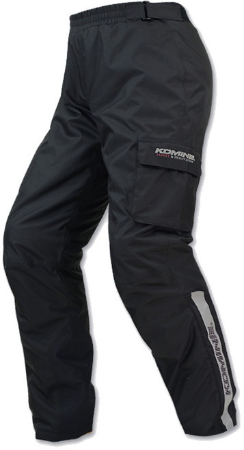 코미네 바지 PK-916 방한 방풍 오버팬츠 오토바이 바이크 스쿠터 오토바이용품 팬츠, 블랙