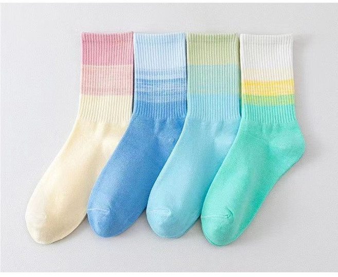 로디 남여공용 파스텔 컬러 양말
