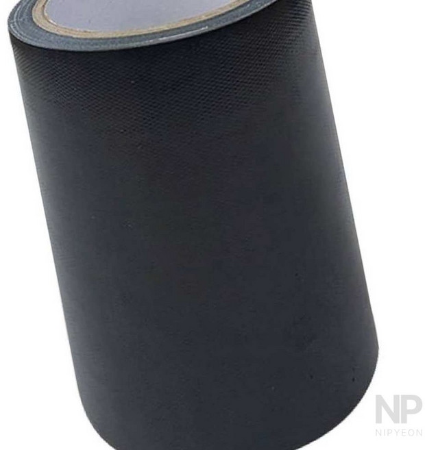 BLEX 인조가죽 레자 보수테이프 흑색 200mm x 10M sty*810UR, 1개