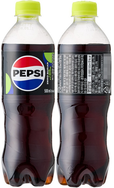 롯데칠성 펩시 콜라 제로 라임 (업소용), 500ml, 20개