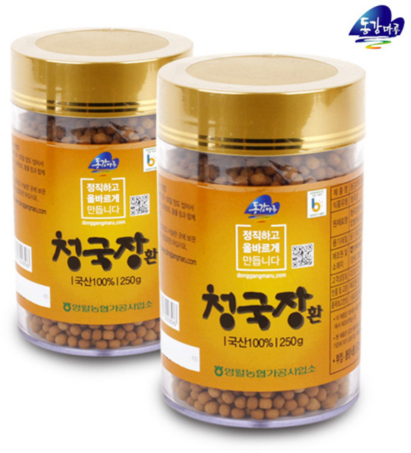 [영월농협 직송] 청국장환 250gx2병, 1, 1세트, 250g