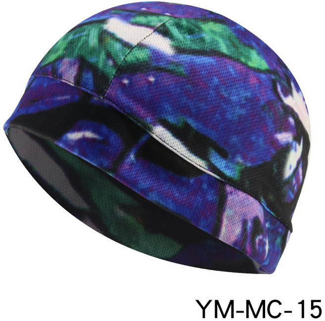 남성용 사이클링 비니 모자 방풍 햇빛 차단 통기성 스포츠 파이썬 패턴 자전거 오토바이 헤드커버 여름, 01 빠른, 06 15, 1개