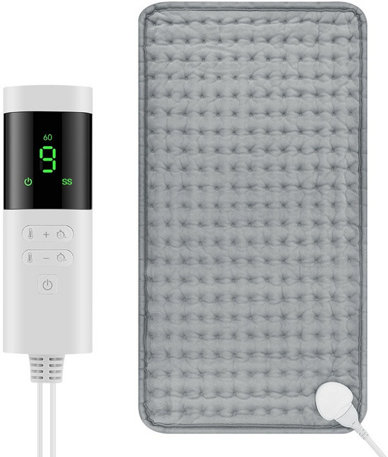 Sorpci 온열방석 겨울 1인용 다용도 전기담요 온도조절 전기장판, 소형, 그레이
