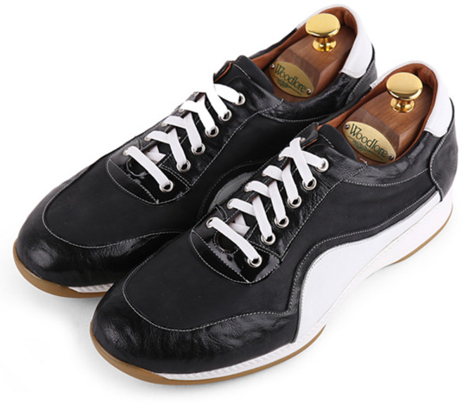 RHJ-52-07 캐쥬얼 스니커즈 카프스킨 소가죽 나자슈즈