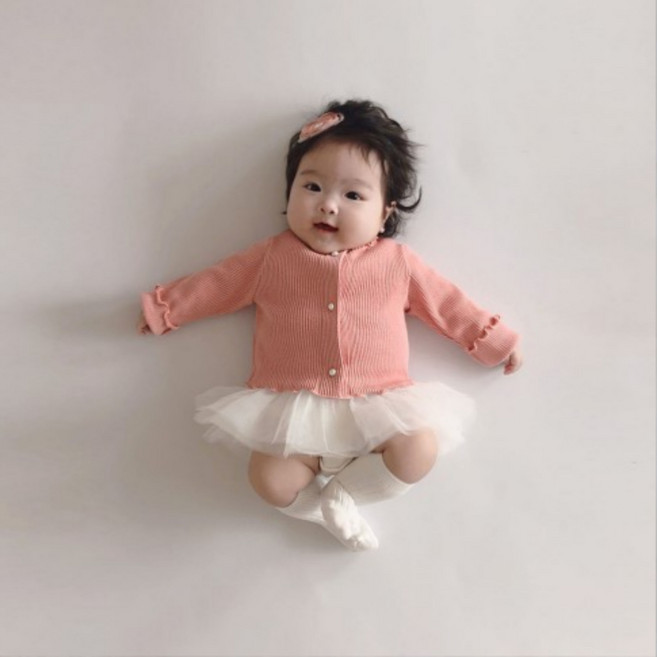 6위 - [출산백일선물]뉴발레리나수트 가디건 4종풀세트