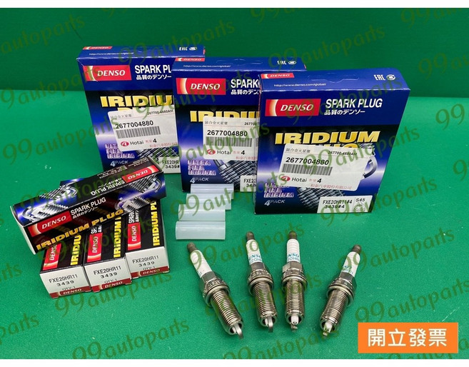 DENSO FXE20HR11 銥合金火星塞 適用於日產 LIVINA 1.6 1.8, 1個