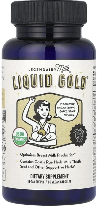 Legendairy Milk Liquid Gold® 베지 캡슐 60정, LegendairyMilkLiquidGold베지캡슐60, 1개 - 쿠팡