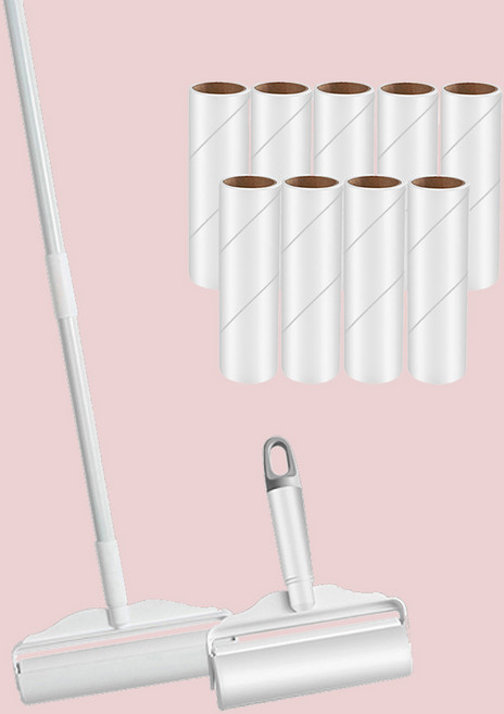 스패로우하우스 길이조절 사선컷팅 테이프 클리너 본품 화이트 + 리필 10p, 1세트