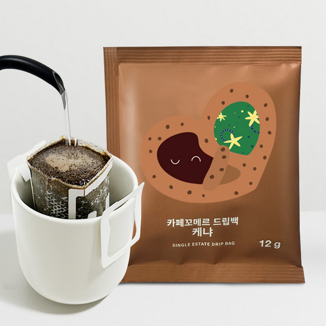카페꼬메르 드립백 커피 케냐, 1개, 20개입, 240g