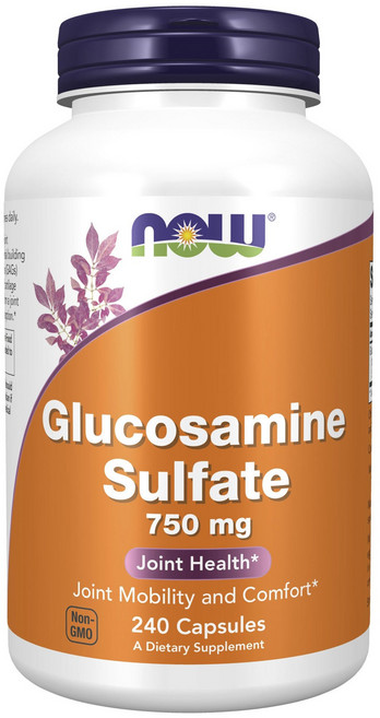 나우푸드 글루코사민 설페이트 750mg 캡슐, 240 개, 1개, 240정