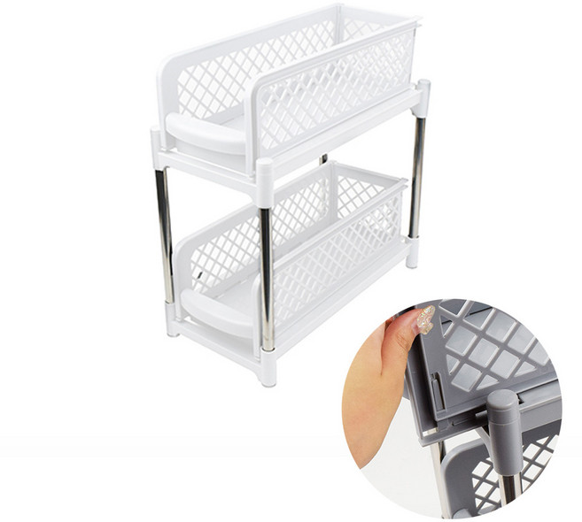 문가네 2단형 슬라이딩 다용도수납함 슬라이드