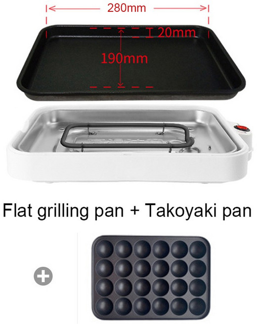 전기 타코야키 메이커 계란 오믈렛 쿠커 크레페 팬케이크 프라이드 스테이크 프라이팬 치비 마루코 베이킹 머신 문어 그릴, 220V