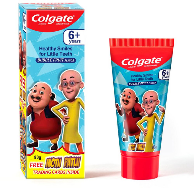 Colgate Colgate Kids Toothpaste 6+ Years Bubble Fruit Flavor 80 g