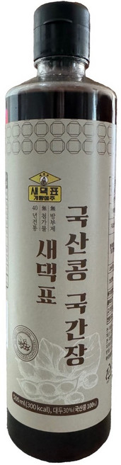 새댁표 국산콩 국간장, 500ml, 1개