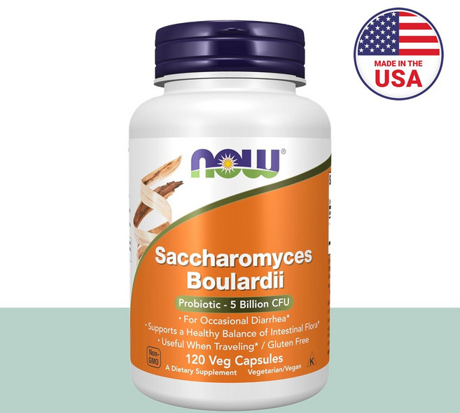 나우푸드 사카로미세스 보울라디 유산균 비건, 1개, 120정