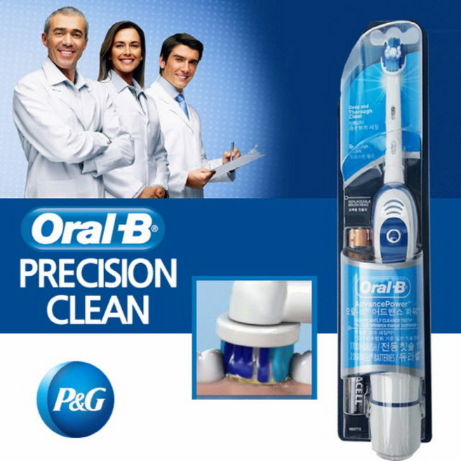 오랄비 회전형 전동칫솔 프리시즌 클린, 단품