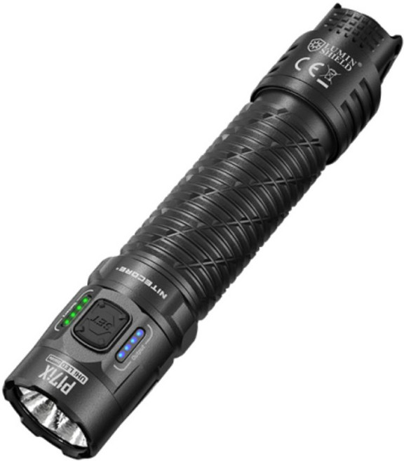 NITECORE P17iX 戰術手電筒 5000流明, 黑色, 1個