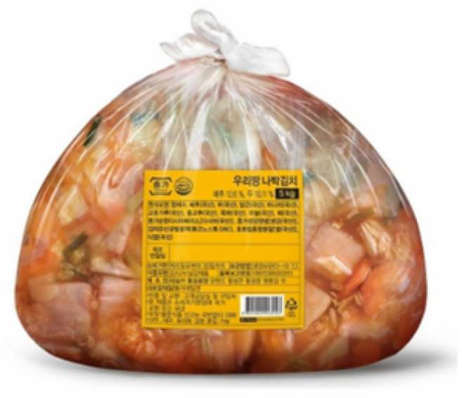 종가집 나박김치, 1개, 5kg