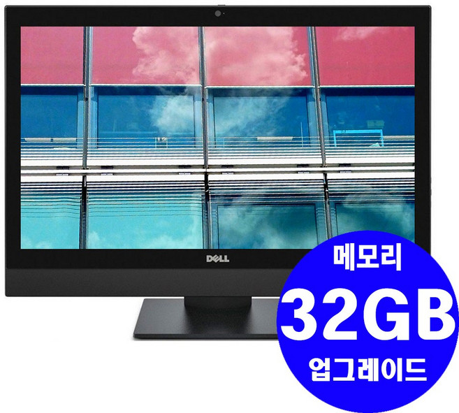 DELL 옵티플렉스 7450 올인원PC i7-7700 32G NVMe SSD 512G Win11 Pro, 윈도우 11 프로, 512GB, 32GB, 다크 그레이