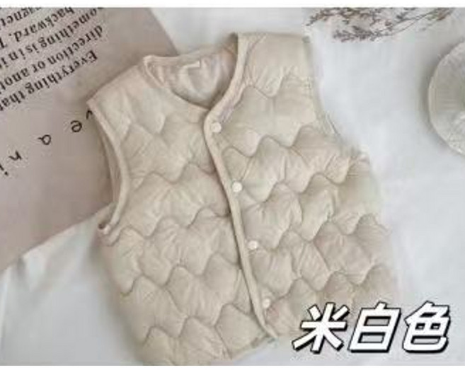 兒童羽絨棉馬甲 寶寶秋冬新款背心男女童馬夾中小童春秋内外穿坎肩